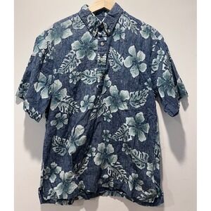 Cooke Street Honolulu Mens Short Sleeve Button Up Aloha Hawaiian Shirt‎ Floral